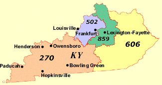 Clickable Map of Kentucky